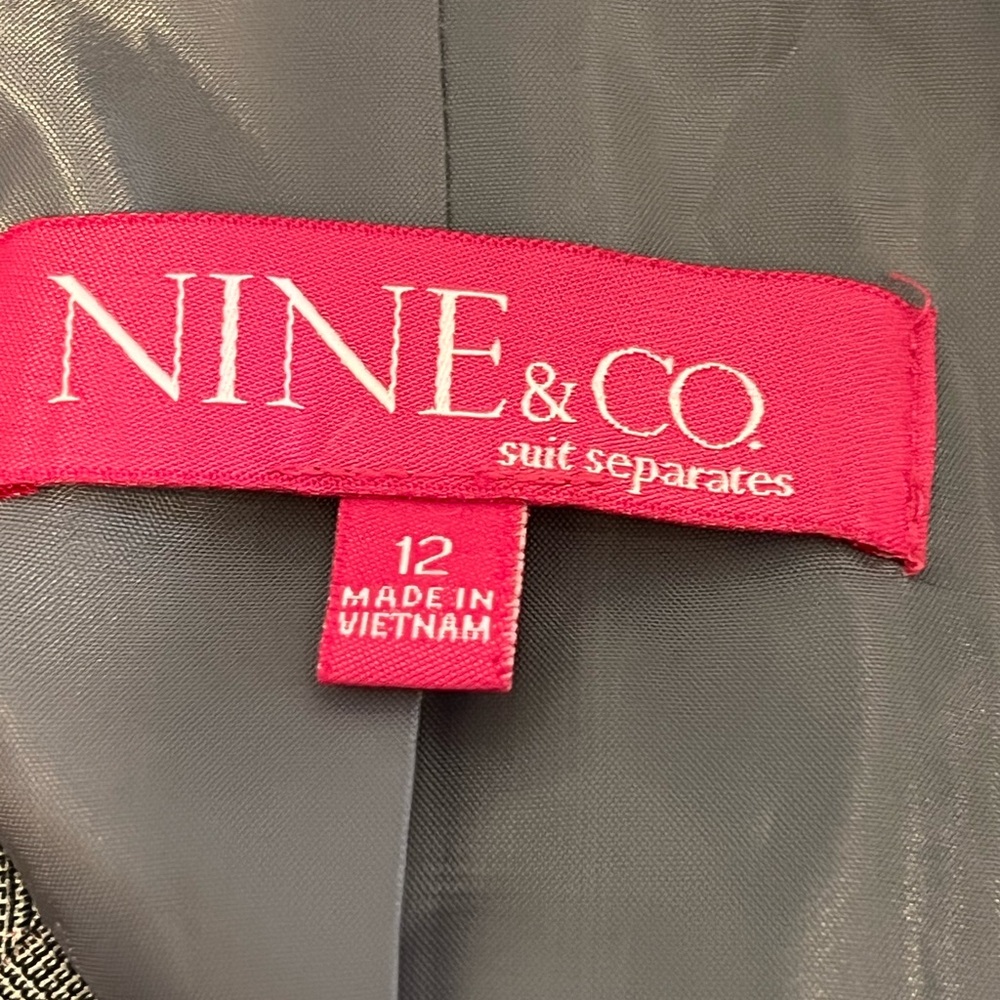Nine & Co. Gray Checkered Suit Set - Picture 2 of 5